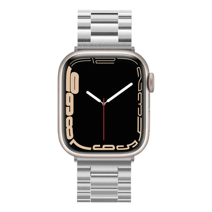 Spigen Modern Fit Watch Band for Apple Watch Series 7 - 6 - SE - 5 - 4 - 3 - 2 ( 45 - 44 - 42mm ) - Silver