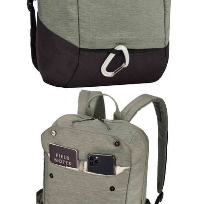 Thule Lithos Backpack 20L - Fit up to 15.6" Laptop or 16" MacBook - Agave Green-Black (Barcode: 0085854253383 )