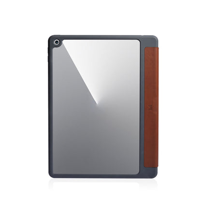 Monocozzi LUCID Folio for iPad 10.2" - 10.2 inch ( 7 - 8 - 9 Gen ) Ultra Light Folio Case with Apple Pencil Slot  - Tan (Barcode: 4895199107649 ) - Forexengineer -Malaysia- 4895199107649