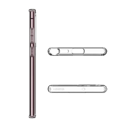 Spigen Ultra Hybrid Case for Samsung Galaxy S22 Ultra - Crystal Clear - Forexengineer -Malaysia- 8809811855531