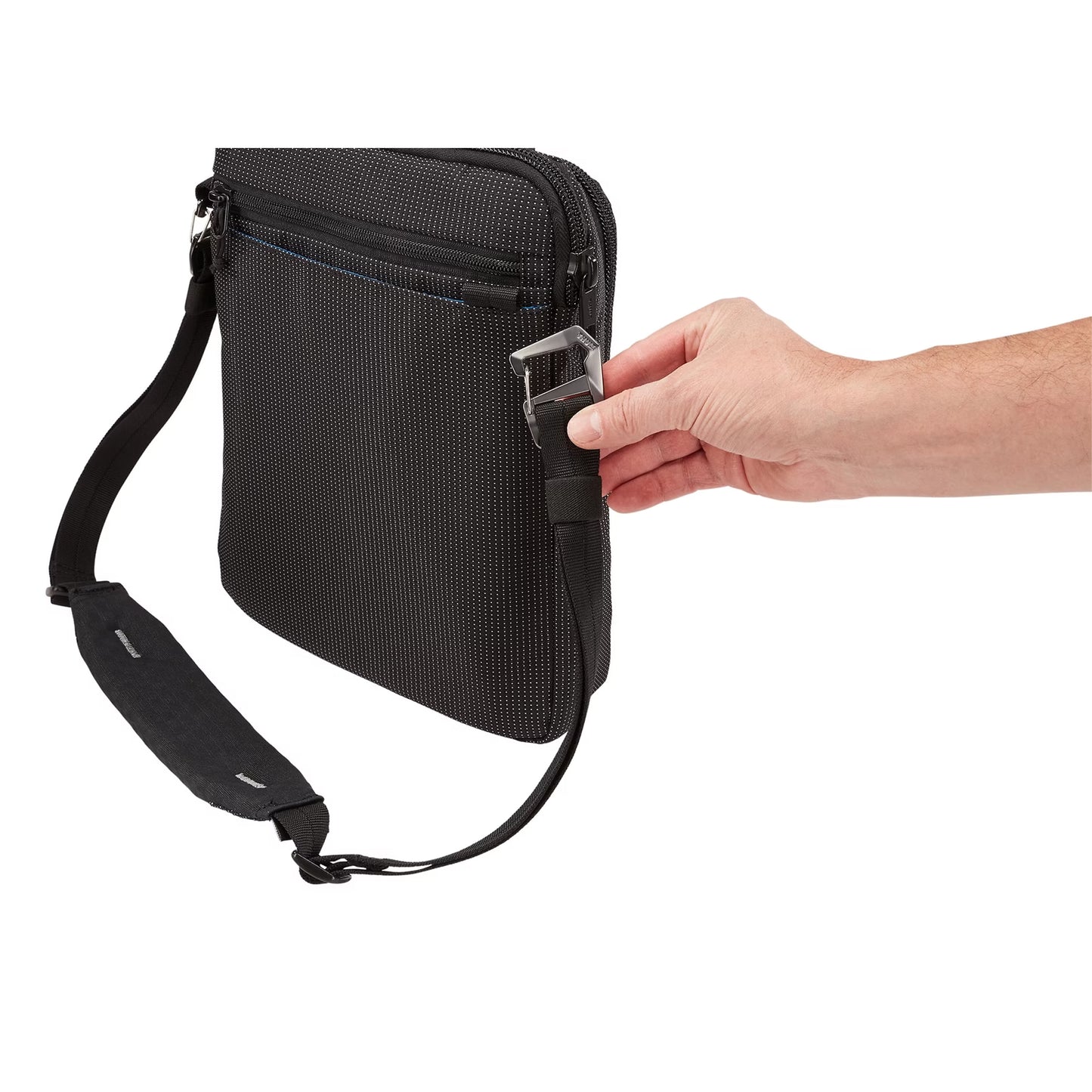 Thule Crossover 2 Crossbody Tote - RFID blocking pocket - Black (Barcode: 0085854244619 )