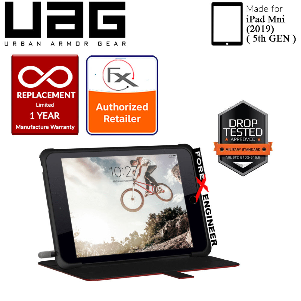 [READY STOCK] UAG Metropolis for iPad Mini 2019 ( 5th Gen ) Feather-Light Rugged - Military Drop Tested iPad Case - Magma