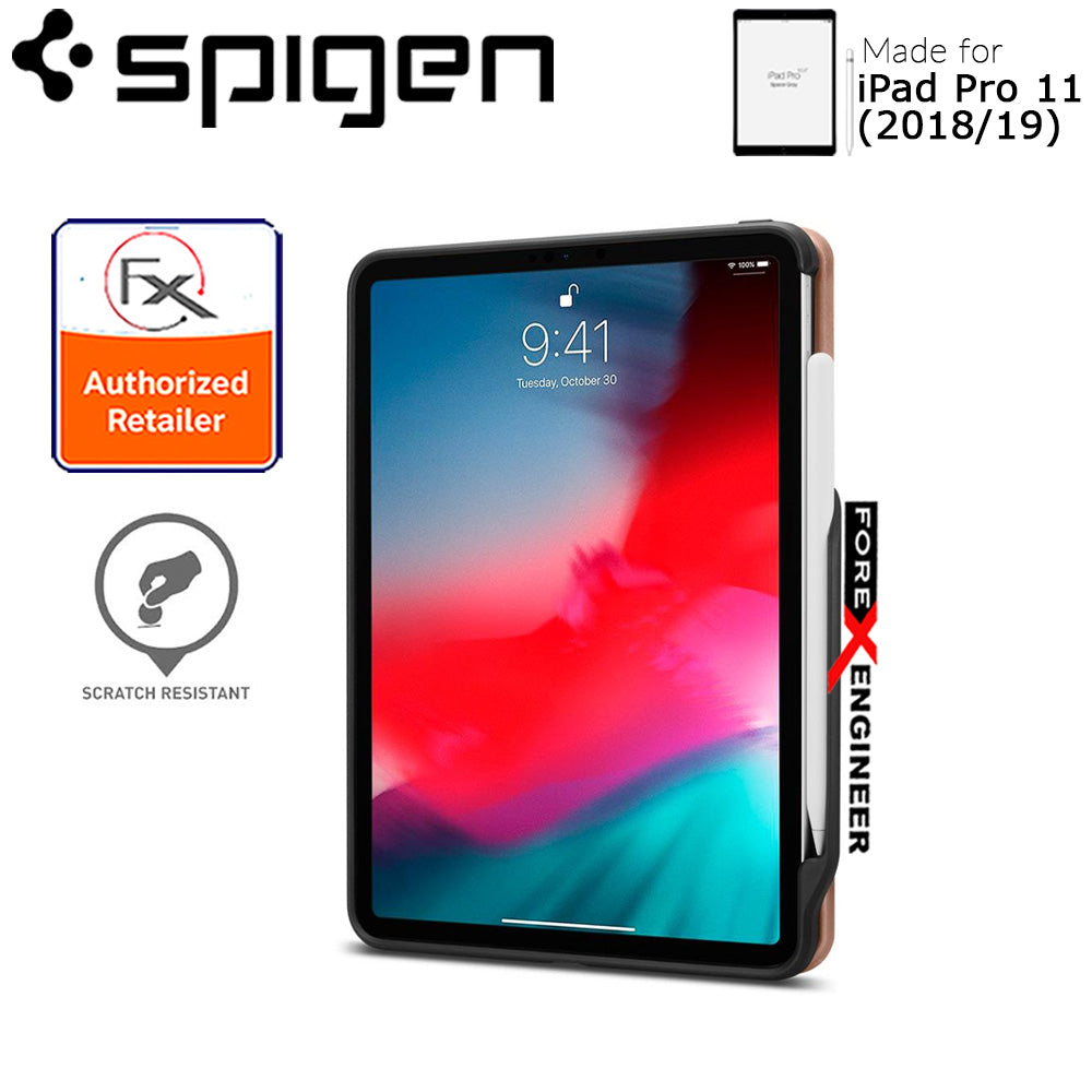 Spigen Smart Fold 2 for iPad Pro 11" (2018-19) - with build in Apple Pencil slot - Rose Gold