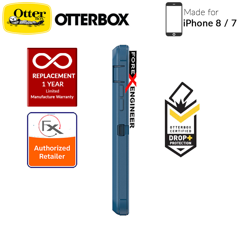 OtterBox Defender Series for iPhone 8 - 7 - Bespoke Way (Compatible with iPhone SE 2nd Gen 2020) (660543402084)