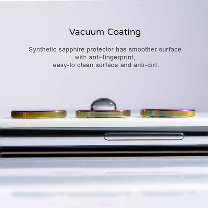 Hoda Sapphire Lens for Samsung Galaxy S22 Ultra - Flamed Titanium (Barcode: 4711163544181 )