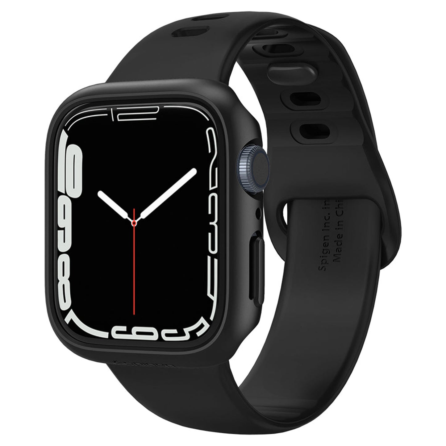 Spigen Thin Fit Case for Apple Watch Series 7 ( 45mm ) - Black