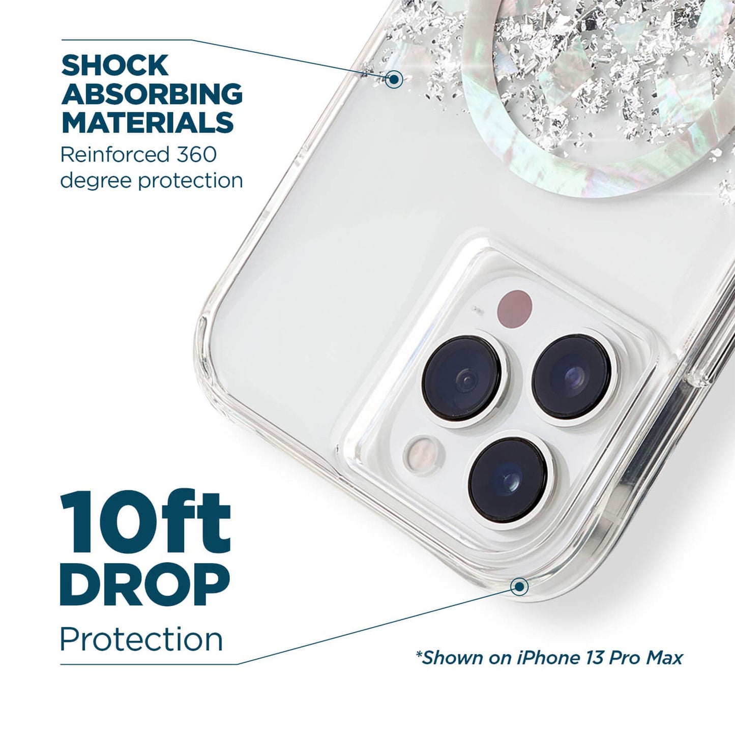 'Case Mate Karat Marble for iPhone 14 Pro Max with Magsafe - Onyx (Barcode: 840171719987 ) - Forexengineer -Malaysia- 840171719987