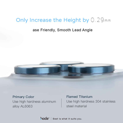 Hoda Sapphire Lens Protector for iPhone 13 Pro - 13 Pro Max - Sierra Blue ( 3pcs ) (Barcode: 4711103542859 )