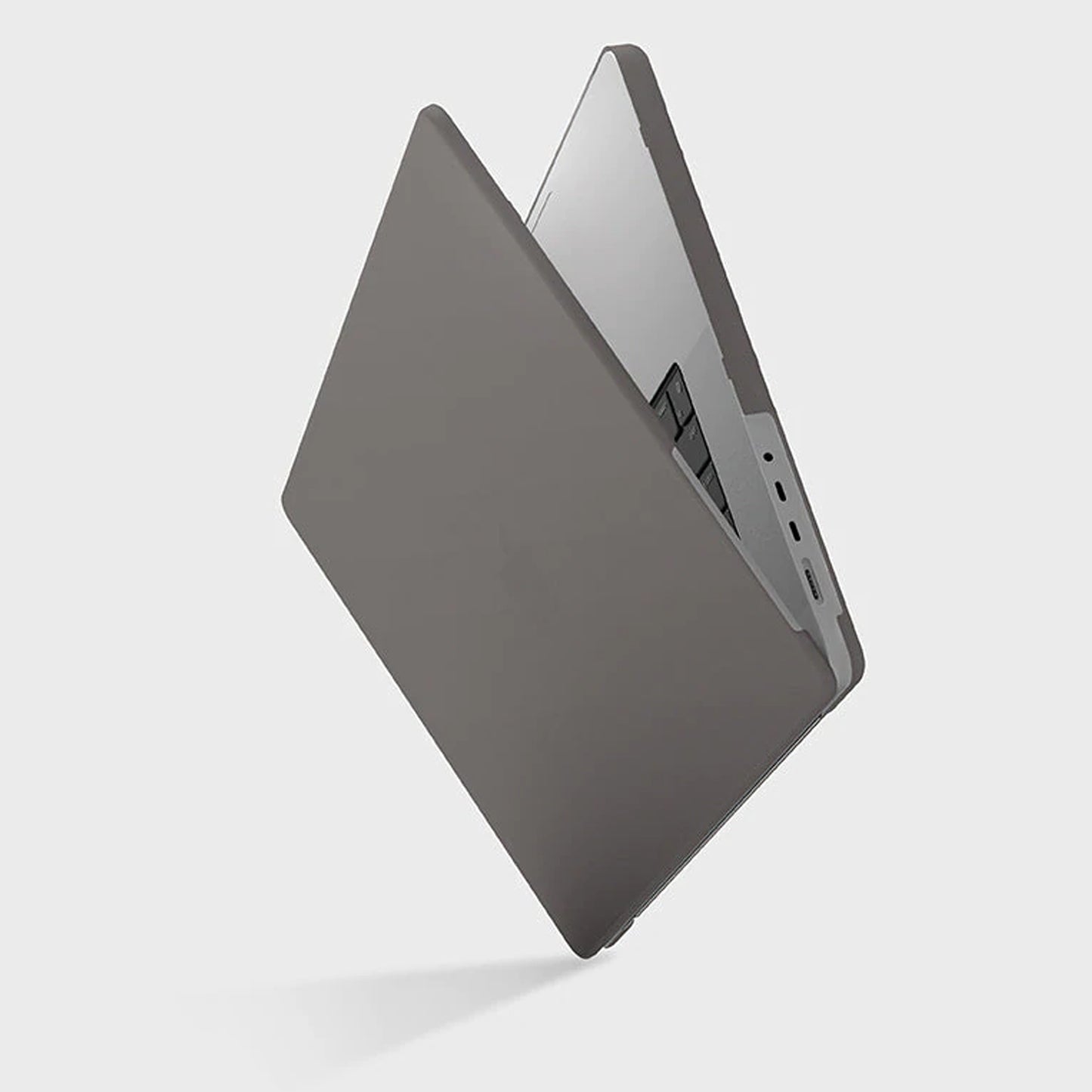 Uniq Husk Pro Claro Case for Macbook Pro 13" M1 ( 2020 ) - Matte Grey Smoke (Barcode: 8886463673997 )