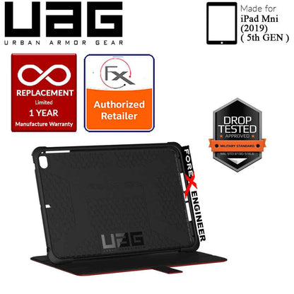 [READY STOCK] UAG Metropolis for iPad Mini 2019 ( 5th Gen ) Feather-Light Rugged - Military Drop Tested iPad Case - Magma - Forexengineer-malaysia