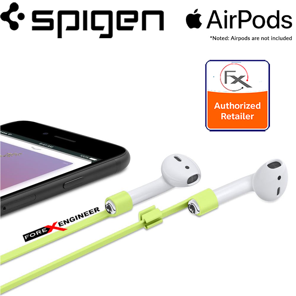 Spigen TEKA AirPods Strap - 21.6" long - Neon