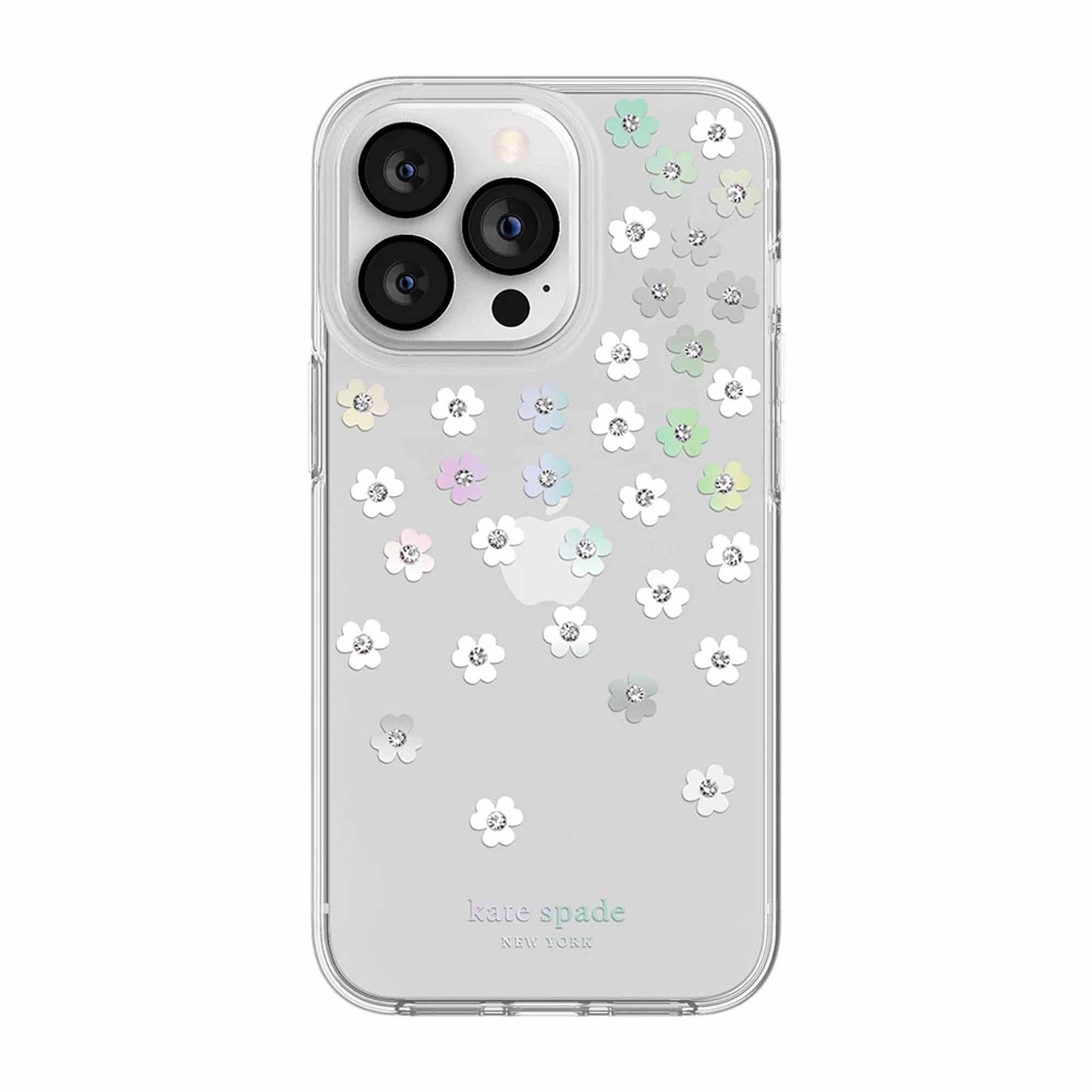 Kate Spade New York Protective Hardshell Case for iPhone 13 Pro Max 6.7" 5G - Scattered Flowers (Barcode: 191058137883 ) - Forexengineer-malaysia