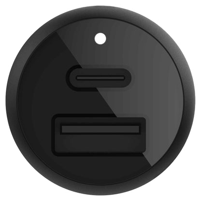 Belkin BOOST↑CHARGE™ USB-C + USB-A Car Charger 32W - Black (Barcode: 745883816712 )