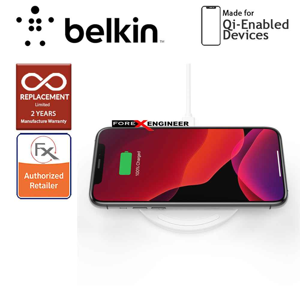Belkin BOOST↑CHARGE™ Wireless Charging Pad 15W - White (Barcode : 745883798599 )