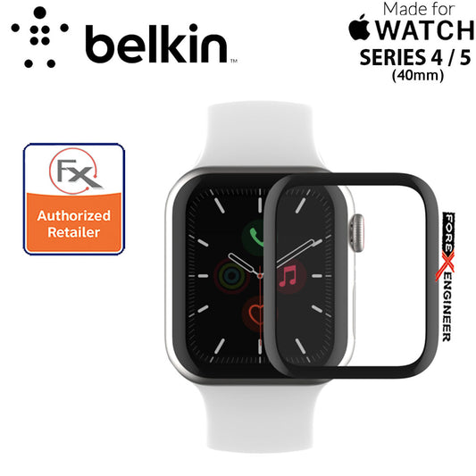 Belkin SCREENFORCE™ TrueClear Curve Screen Protector for Apple Watch Series 5 - 4 - 40mm - PET type with hard coating ( Barcode : 745883797004 )