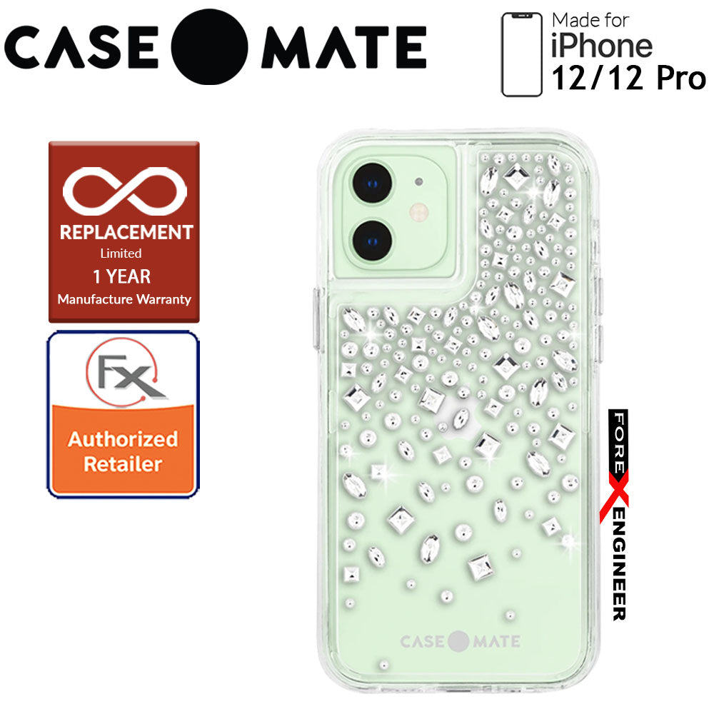 Case Mate Karat Crystal with MicroPel for iPhone 12 - 12 Pro  5G 6.1" (Barcode: 846127196130 )