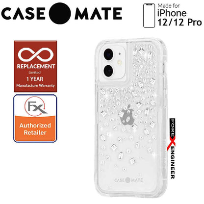 Case Mate Karat Crystal with MicroPel for iPhone 12 - 12 Pro  5G 6.1" (Barcode: 846127196130 )