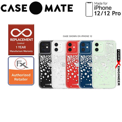 Case Mate Karat Crystal with MicroPel for iPhone 12 - 12 Pro  5G 6.1" (Barcode: 846127196130 )