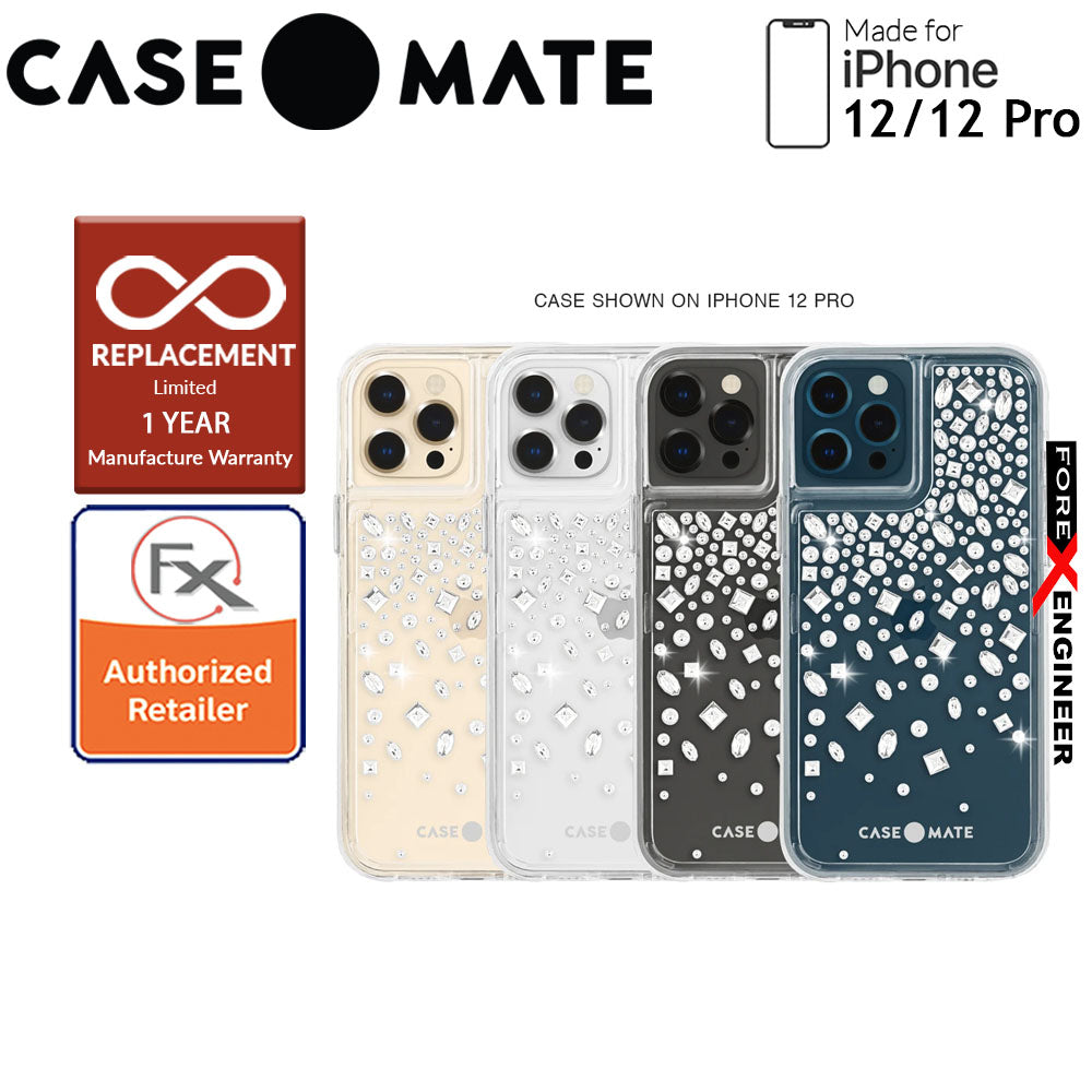 Case Mate Karat Crystal with MicroPel for iPhone 12 - 12 Pro  5G 6.1" (Barcode: 846127196130 )