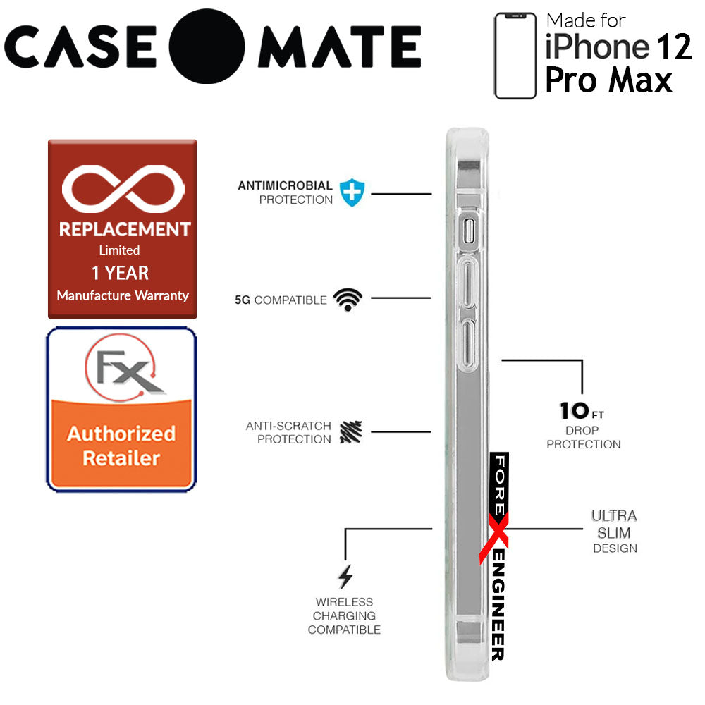 [RACKV2_CLEARANCE] Case Mate Rifle Paper Co. for iPhone 12 Pro Max 5G 6.7" - Embellished Petite Fleurs with MicroPel (Barcode: 846127197144 )