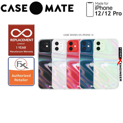 [RACKV2_CLEARANCE] Case Mate Soap Bubble with MicroPel for iPhone 12 - 12 Pro 5G 6.1" (Barcode: 846127196147 )