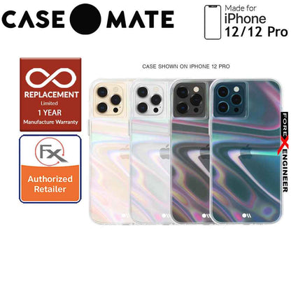 [RACKV2_CLEARANCE] Case Mate Soap Bubble with MicroPel for iPhone 12 - 12 Pro 5G 6.1" (Barcode: 846127196147 )