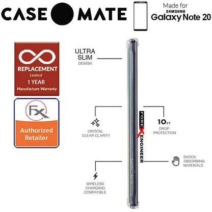 Case Mate Soap Bubble for Samsung Galaxy Note 20 5G - with Micropel antimicrobial protection ( Iridescent ) ( Barcode : 846127195195 )