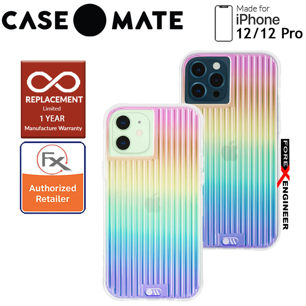 Case Mate Tough Groove with MicroPel for iPhone 12 - 12 Pro  5G 6.1" - Irisdescent (Barcode: 846127196192 )
