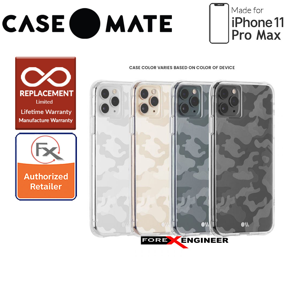 Case-Mate Case Mate Tough for iPhone11 Pro Max  ( Clearly Camo ) ( Barcode: 846127189804 )