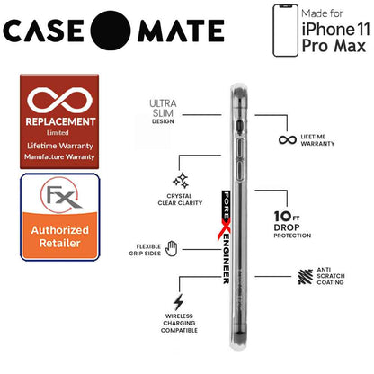 Case-Mate Case Mate Tough for iPhone11 Pro Max  ( Clearly Camo ) ( Barcode: 846127189804 )