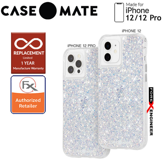 [RACKV2_CLEARANCE] Case Mate Twinkle Crystal with MicroPel for iPhone 12 - 12 Pro  5G 6.1" - Stardust (Barcode: 846127196208 )