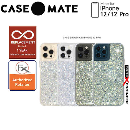 [RACKV2_CLEARANCE] Case Mate Twinkle Crystal with MicroPel for iPhone 12 - 12 Pro  5G 6.1" - Stardust (Barcode: 846127196208 )