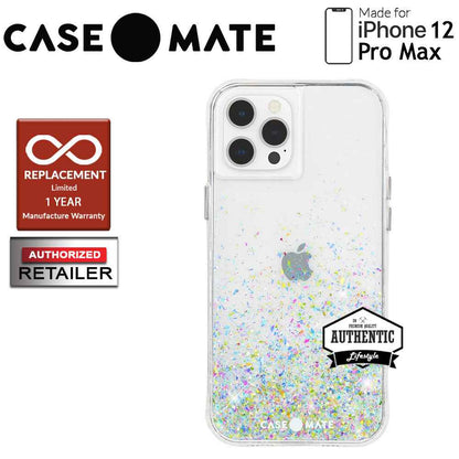 [RACKV2_CLEARANCE] Case Mate Twinkle Ombré with MicroPel for iPhone 12 Pro Max 5G 6.7" -  Confetti (Barcode : 846127197045 )