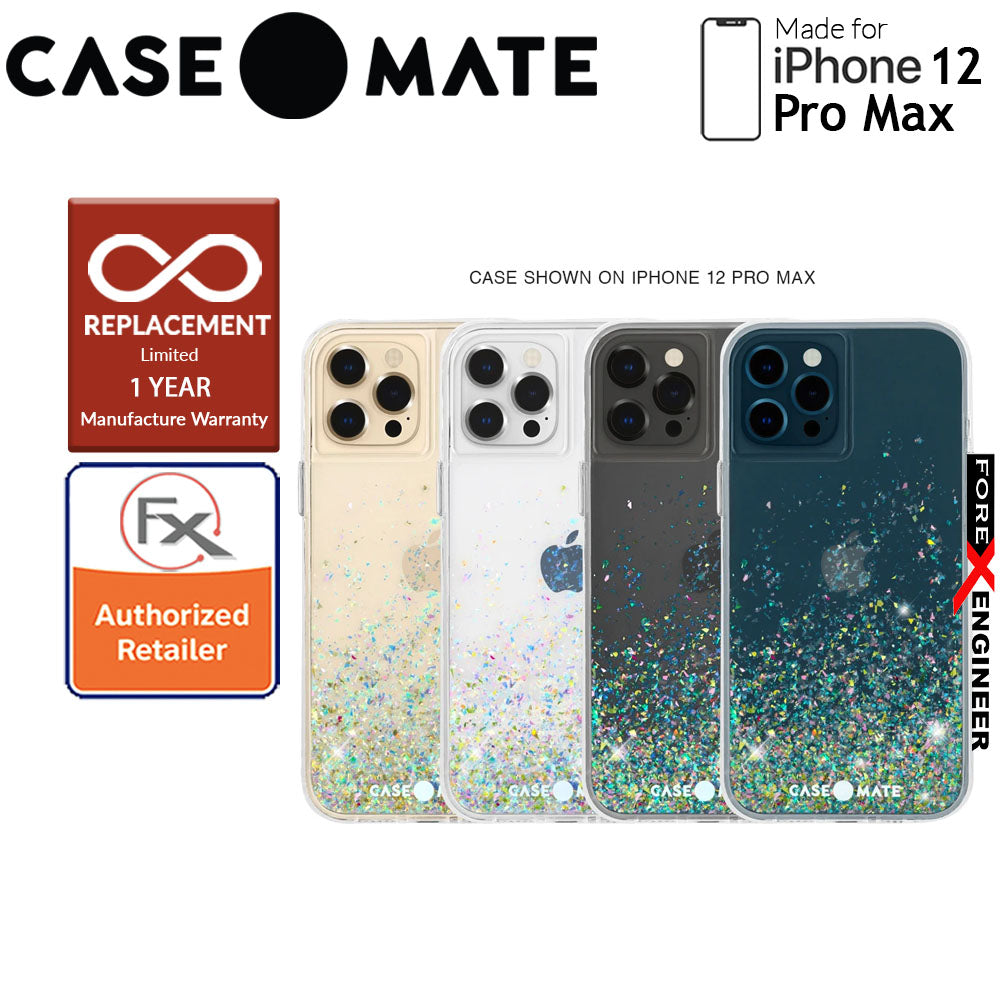 [RACKV2_CLEARANCE] Case Mate Twinkle Ombré with MicroPel for iPhone 12 Pro Max 5G 6.7" -  Confetti (Barcode : 846127197045 )