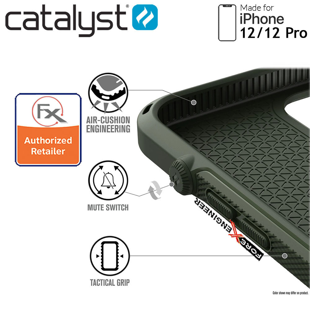 Catalyst Vibe for iPhone 12 - 12 Pro 5G 6.1" - Army Green (Barcode : 840625106660 )