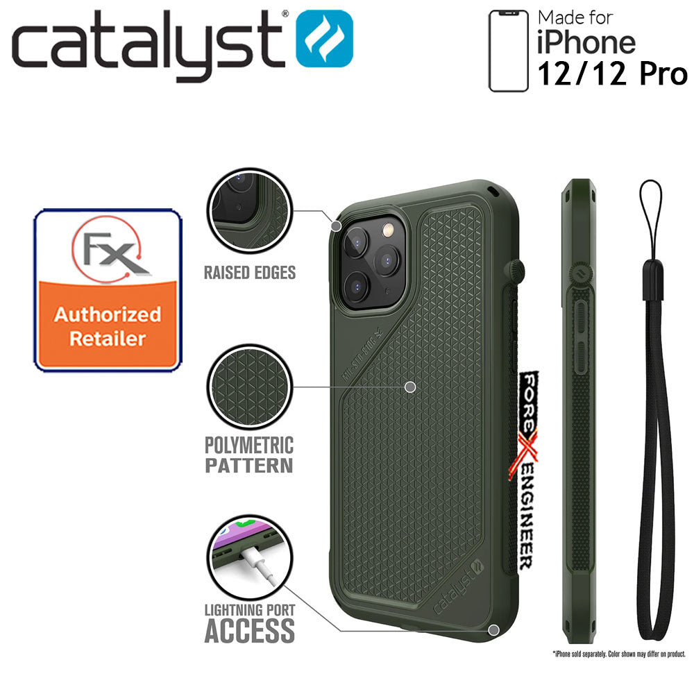 Catalyst Vibe for iPhone 12 - 12 Pro 5G 6.1" - Army Green (Barcode : 840625106660 )