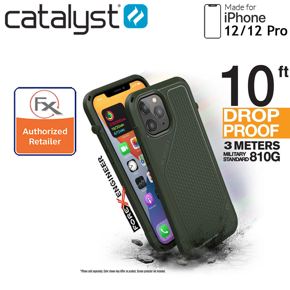 Catalyst Vibe for iPhone 12 - 12 Pro 5G 6.1" - Army Green (Barcode : 840625106660 )