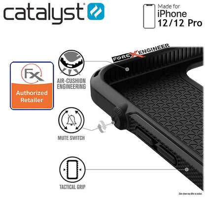 Catalyst Vibe for iPhone 12 - 12 Pro 5G 6.1" - Stealth Black (Barcode : 840625106653 )