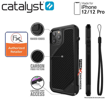 Catalyst Vibe for iPhone 12 - 12 Pro 5G 6.1" - Stealth Black (Barcode : 840625106653 )