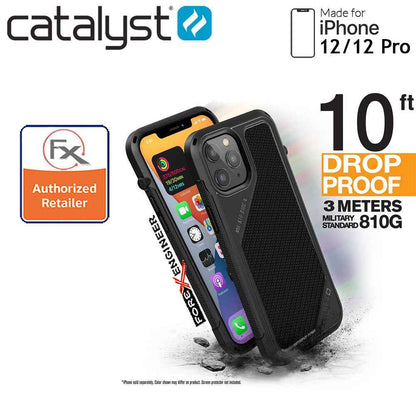 Catalyst Vibe for iPhone 12 - 12 Pro 5G 6.1" - Stealth Black (Barcode : 840625106653 )