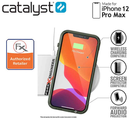 Catalyst Vibe for iPhone 12 Pro Max 5G 6.7" - Army Green (Barcode : 840625106707 )