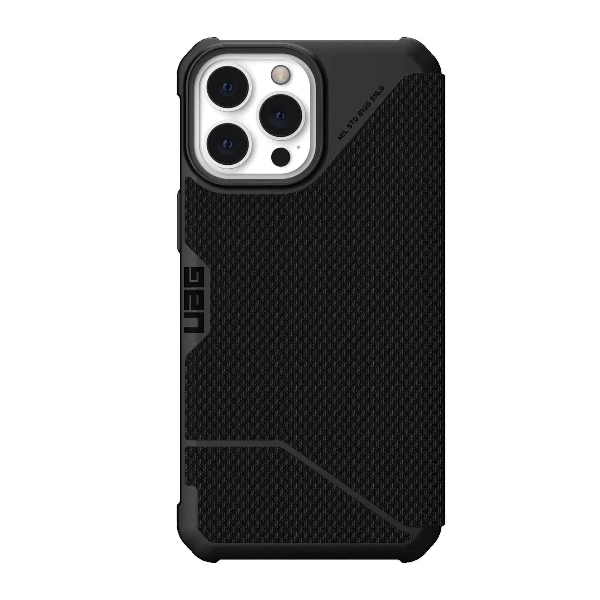 UAG Metropolis Folio for iPhone 13 Pro 5G 6.1" - Kevlar Black
