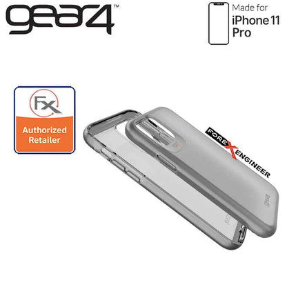 GEAR4 Hampton for iPhone 11 Pro - D3O Material Technology - Drop Resistant Up to 4 meters ( Dark Grey ) ( Barcode : 840056101319 )