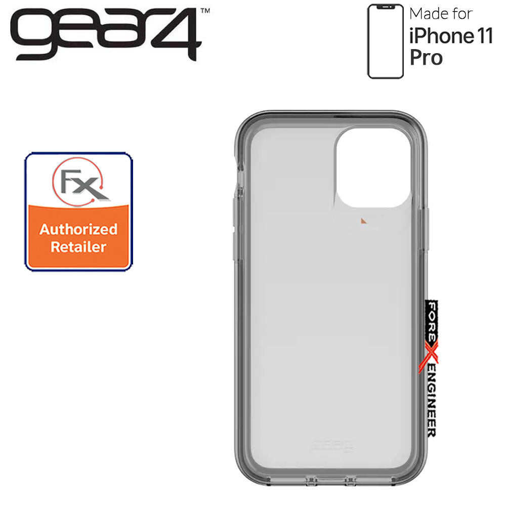 GEAR4 Hampton for iPhone 11 Pro - D3O Material Technology - Drop Resistant Up to 4 meters ( Dark Grey ) ( Barcode : 840056101319 )