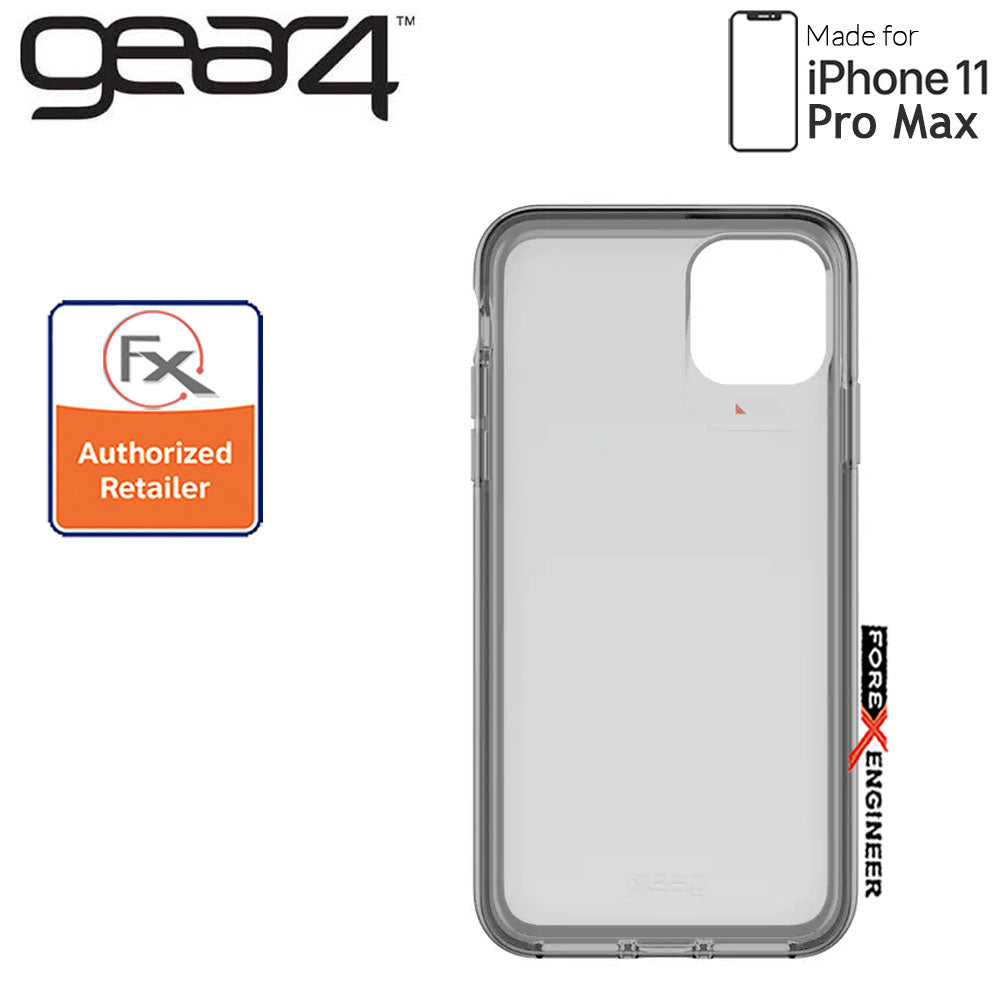 GEAR4 Hampton for iPhone 11 Pro Max - D3O Material Technology - Drop Resistant Up to 4 meters ( Dark Grey ) ( Barcode : 840056101333 )