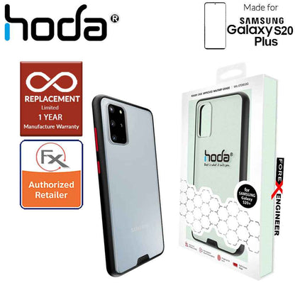 Hoda Rough Military Case for Samsung Galaxy S20+ - S20 Plus - Military Drop Protection ( Black ) ( Barcode: 4713381516164 )