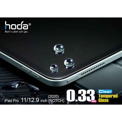 [RACKV2_CLEARANCE] Hoda Screen Protector for iPad Pro 12.9 (3rd - 5th Gen) (2018 - 2021) (Notch) M1 Chip - 0.33mm Full Coverage Tempered Glass - Clear (Barcode: 4713381516539 )