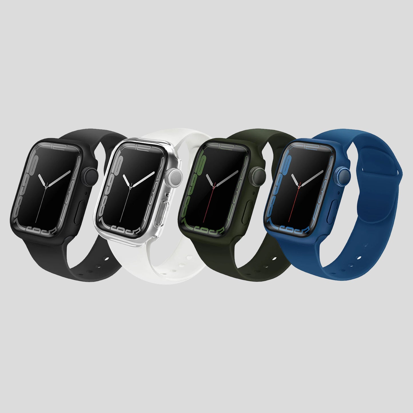 UNIQ Legion Case for Apple Watch Series 7 ( 45mm ) - Blue  (Barcode: 8886463679456 )