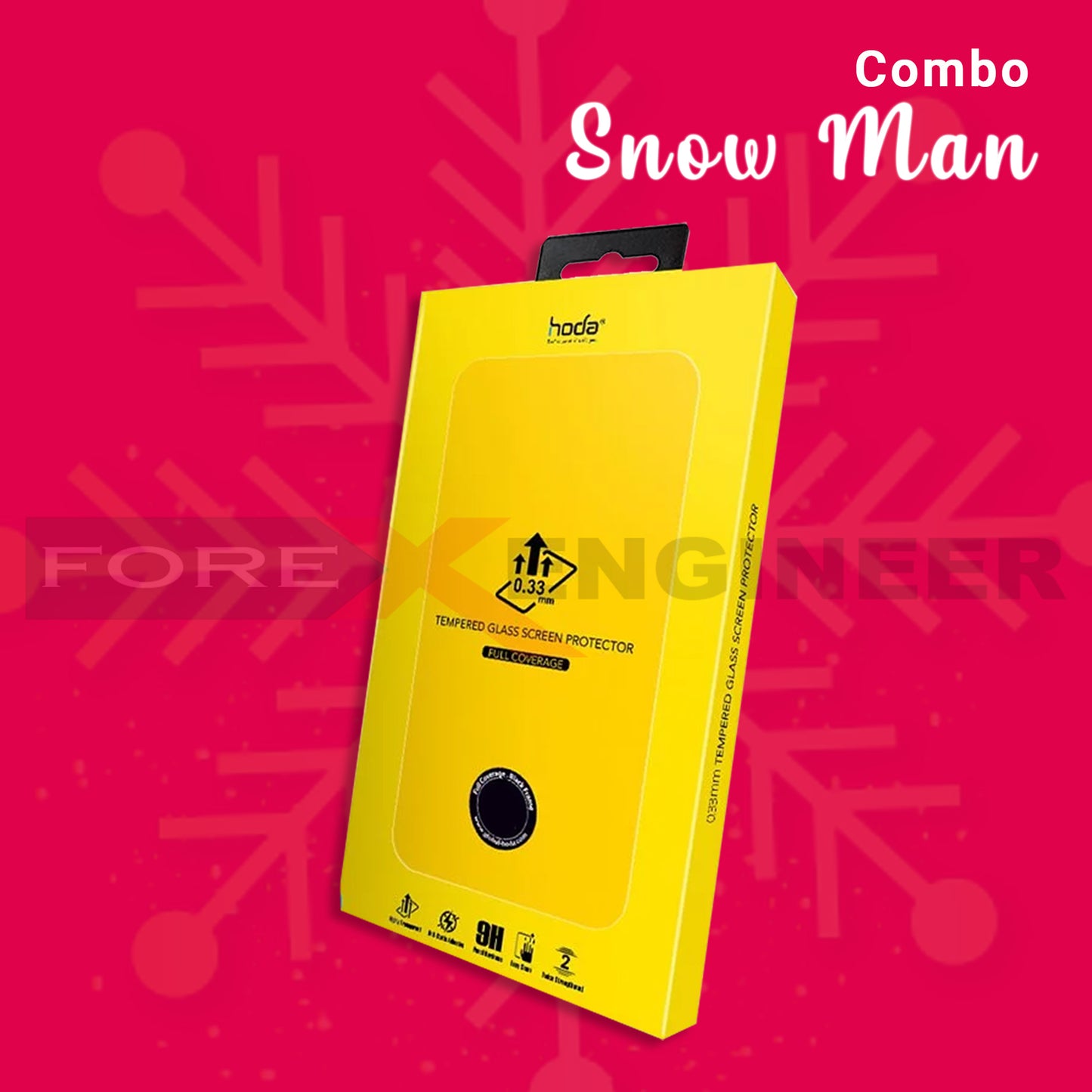 [Snow Man COMBO] UAG Metropolis LT iPhone 13 Pro - 13 Pro Max + Hoda Tempered Glass Clear iPhone 13 - 13 Pro Max (Without Helper) Barcode: 810070363444+810070364168+4711103541661+4711103541654