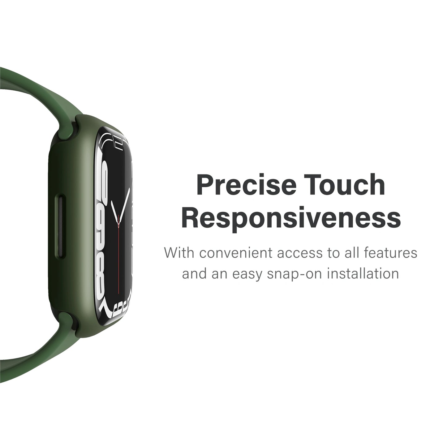UNIQ Legion Case for Apple Watch Series 7 ( 41mm ) - Clear (Barcode: 8886463679500 )